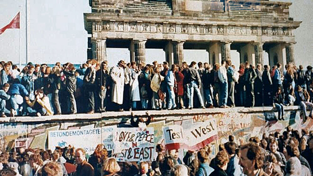 Nach der Öffnung der DDR-Grenzen war in Berlin die Freude groß