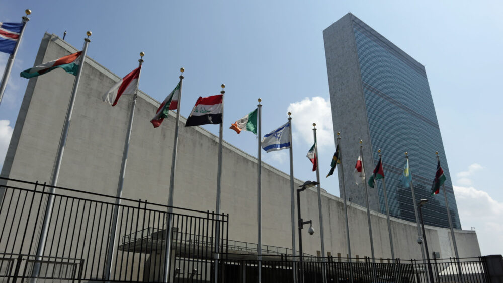 Im Inneren des UN-Gebäudes verändert sich das Abstimmungsverhalten