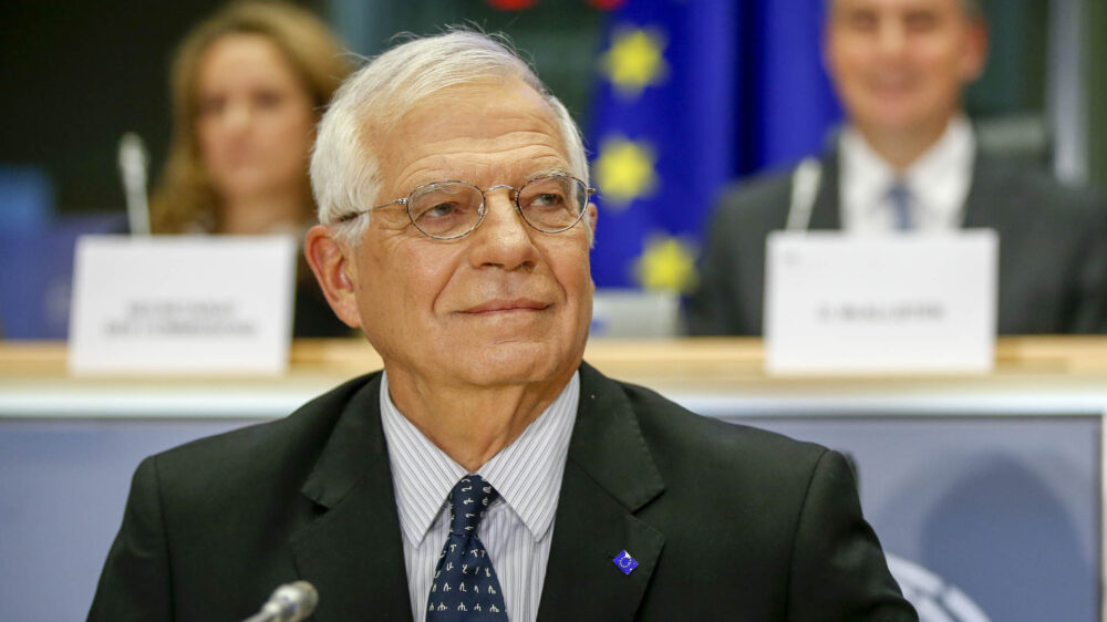 Borrell blickte den Anhörungen im EU-Parlament hoffnungsvoll entgegen