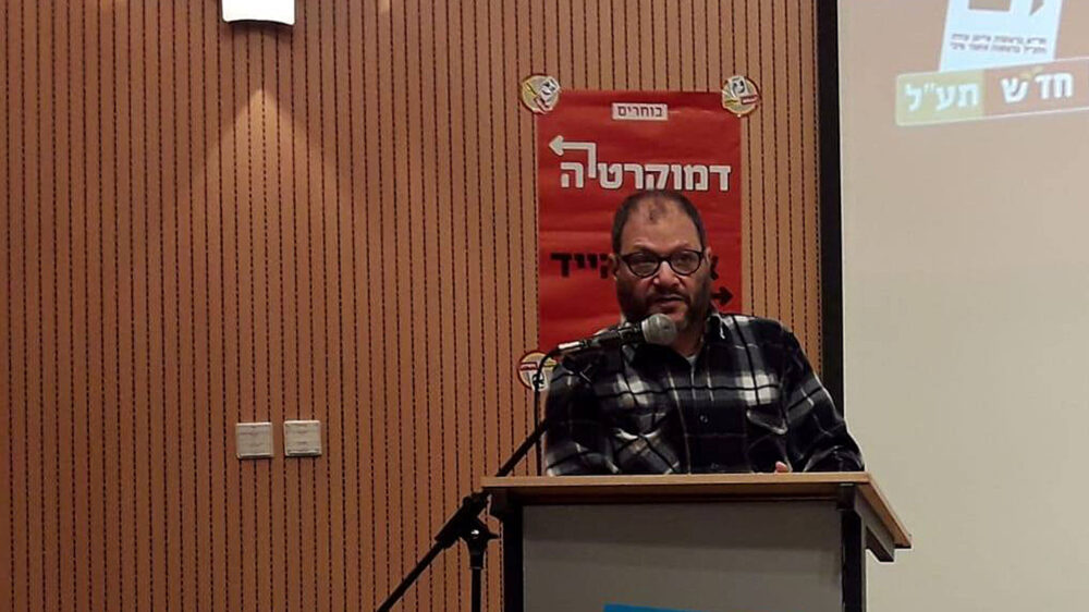 Stimmt den Apartheidvorwürfen gegen Israel zu: Ofer Cassif (Archivbild)