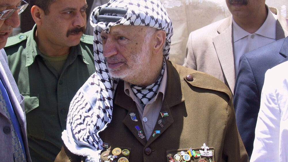 Soll die Zweite Intifada angezettelt haben: Jasser Arafat