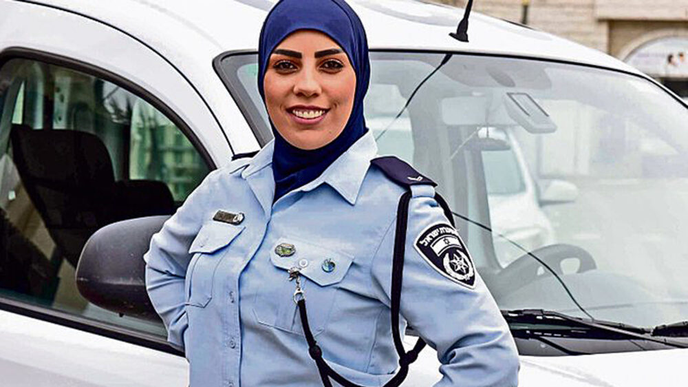 Hat trotz Drohungen keine Furcht: die israelische Polizistin Sabrin Sa'adi