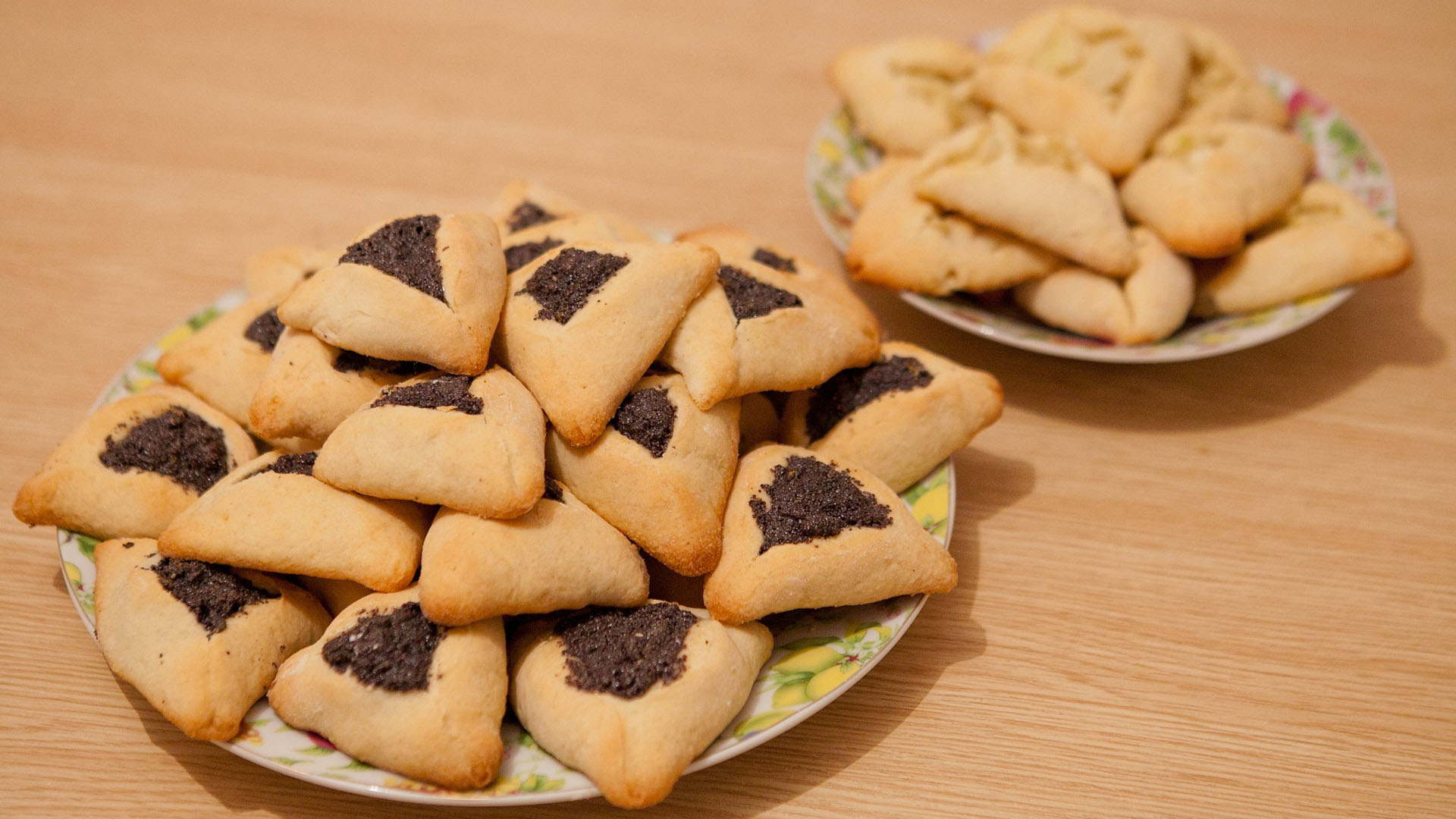 Hamantaschen gehören zu den typtischen Speisen zu Purim