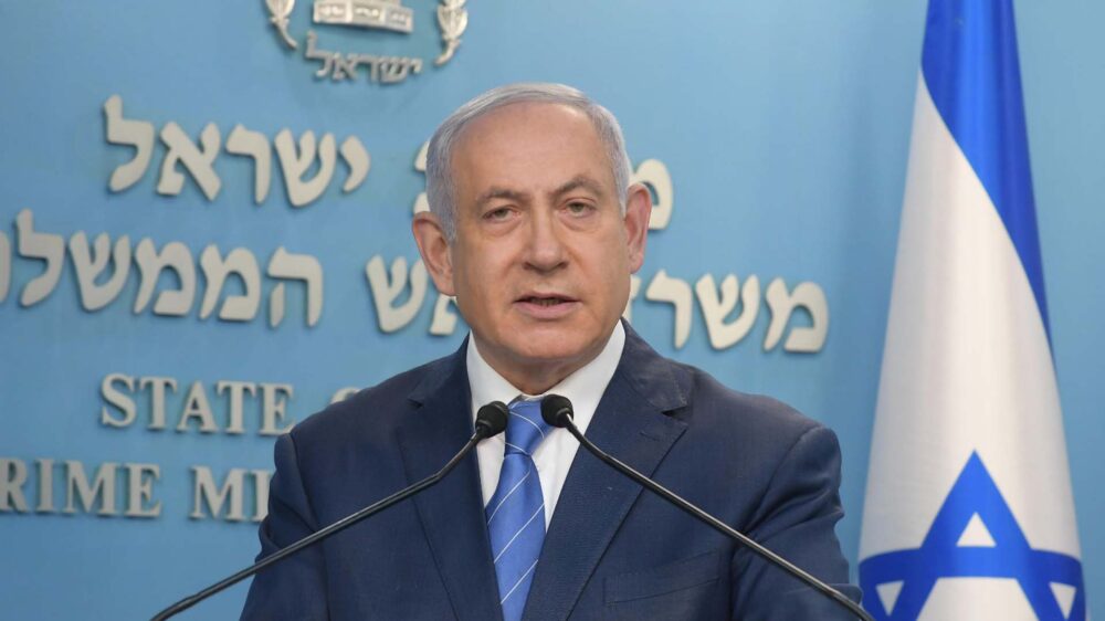 Lässt sich von der Geschichte Israels optimistisch stimmen: Premier Netanjahu