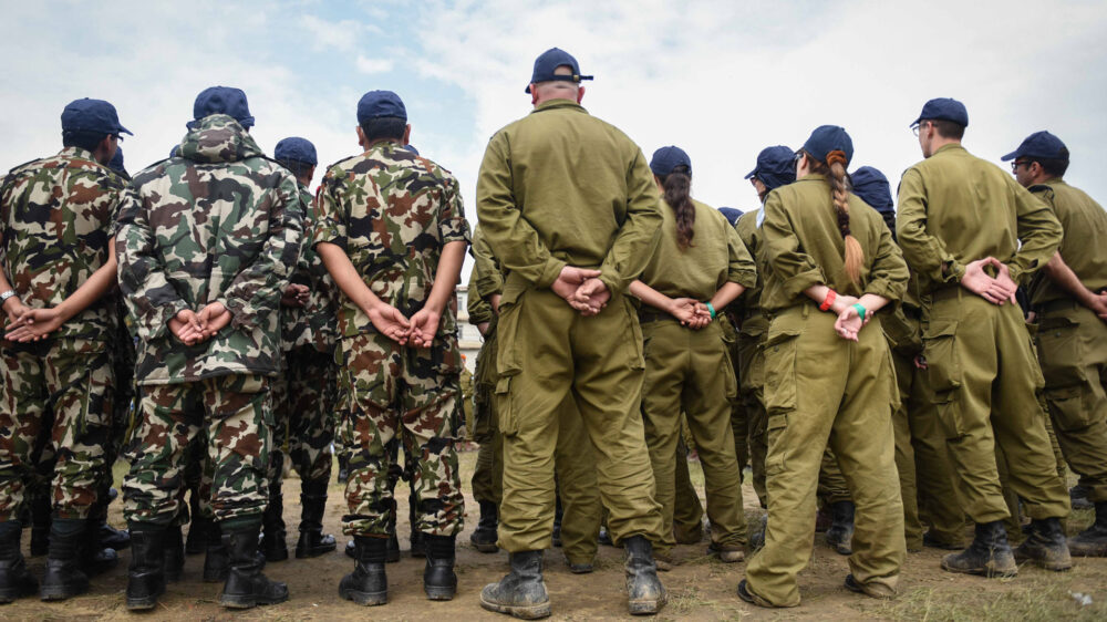 Bald auch im Zivilbereich im Einsatz: israelische Soldaten