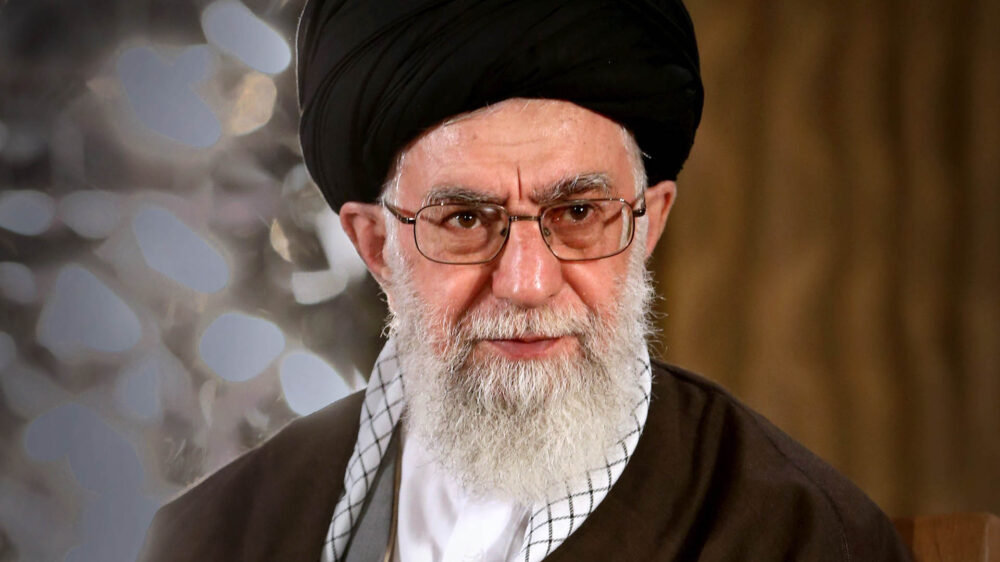 Träumt von einer Vernichtung Israels: der iranische Führer Ajatollah Chamenei