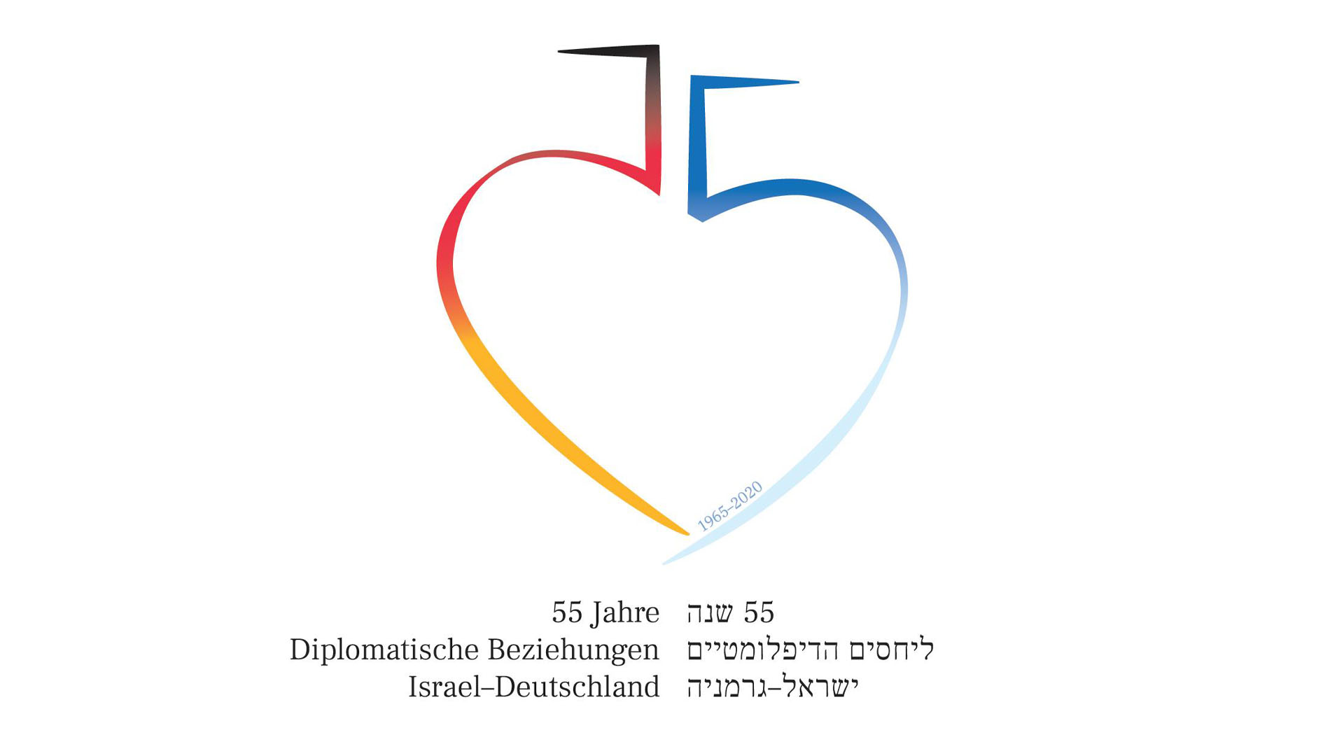 Das Logo soll die freundschaftlichen Beziehungen der beiden Länder symbolisieren