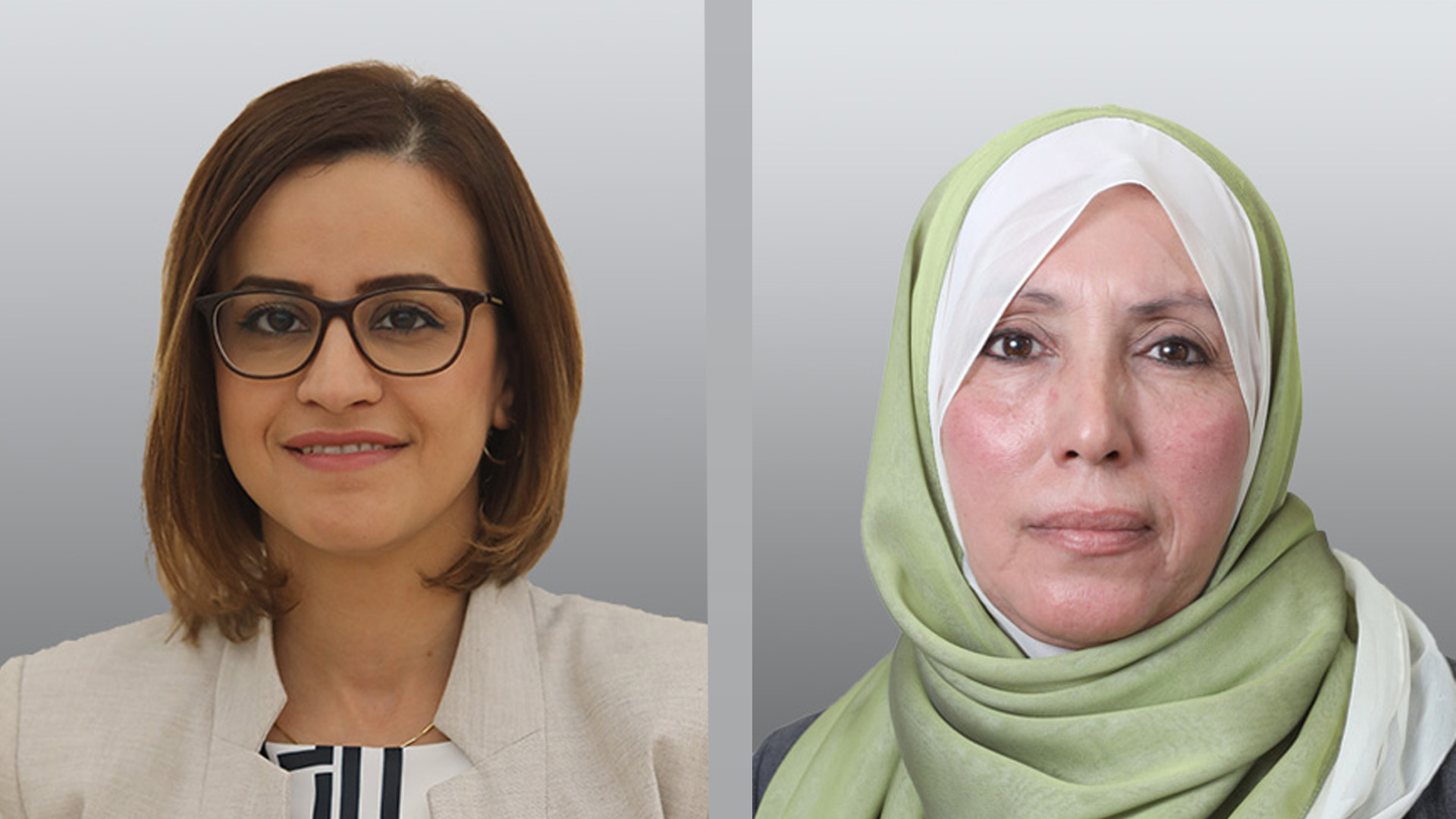 Jasbak (l.) und Chatib: Die Araber sind ein entscheidender Faktor in der Knesset