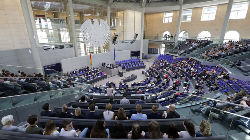 Der Bundestag hat sich gegen die israelischen Annexionspläne gestellt (Archivbild)