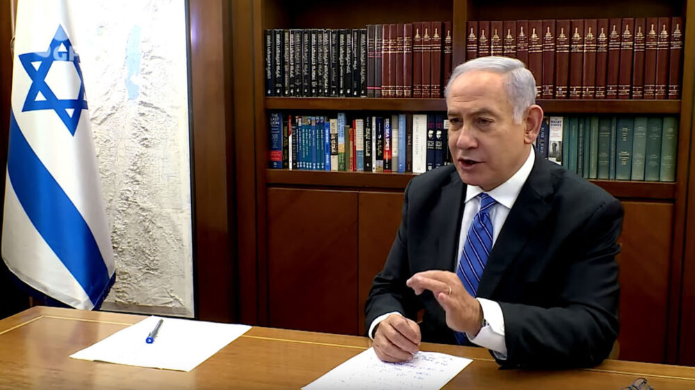Netanjahu warnte zum Auftakt der Videokonferenz vor einer drastischen Zunahme der schweren Infektionen