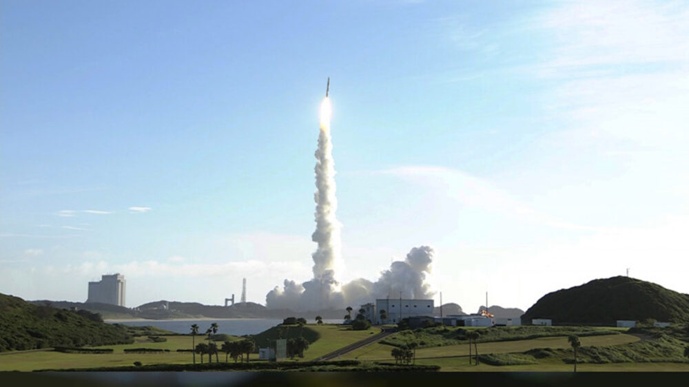Die emiratische Sonde startete von einem japanischen Weltraumzentrum