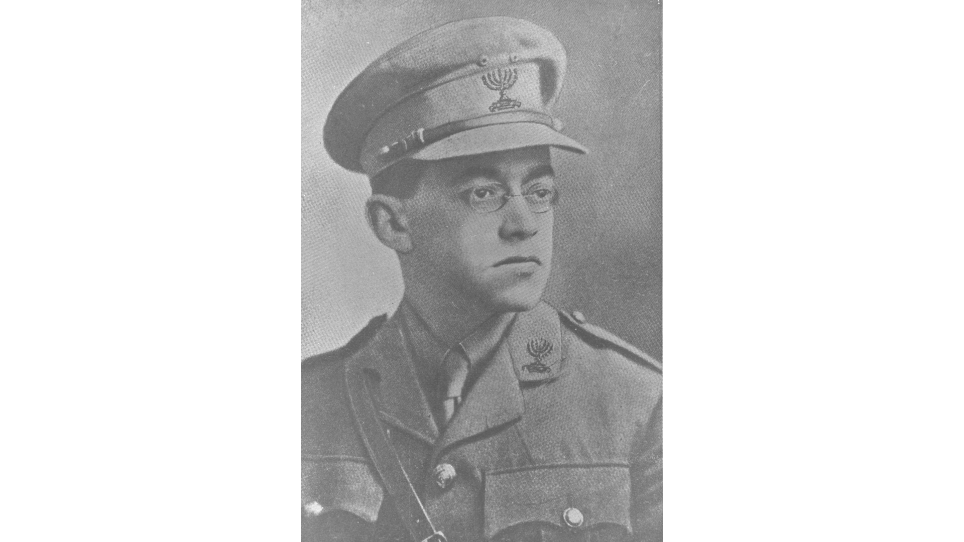 Jabotinsky, hier in einer Uniform der Jüdischen Legion, brachte die Briten im Ersten Weltkrieg dazu, zionistische Bataillone aufzustellen