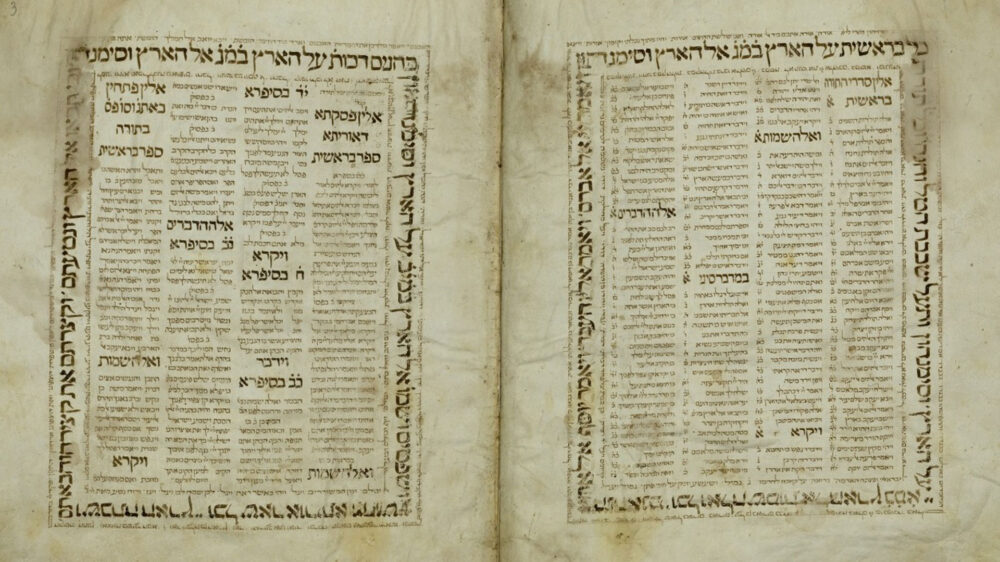 In einer Geheimdienstaktion konnte die wertvolle Bibelabschrift nach Israel geschmuggelt werden