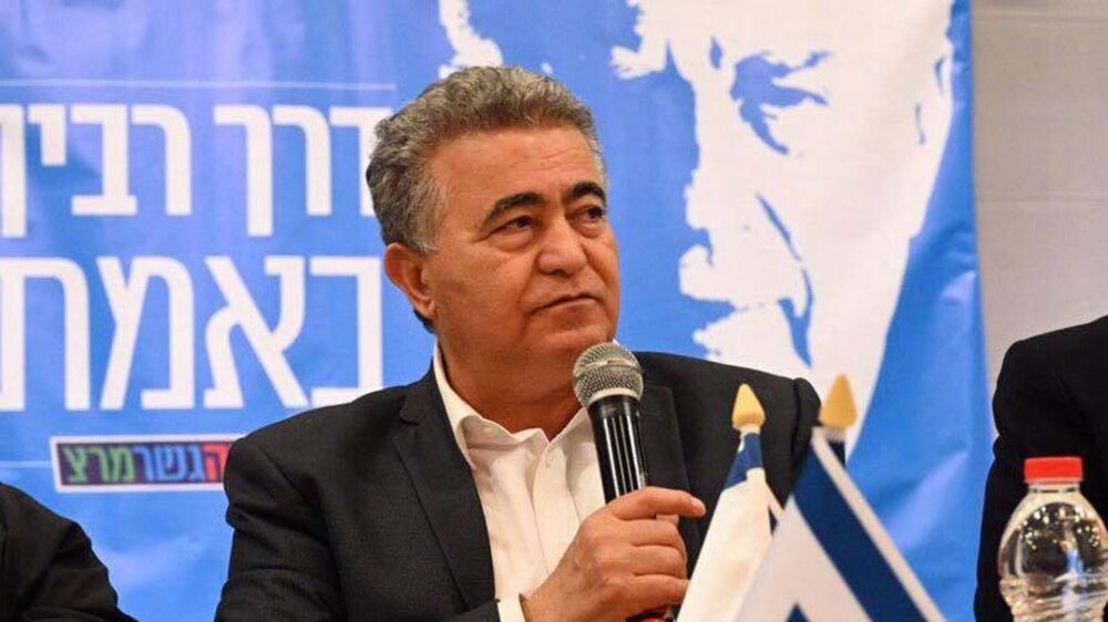 Möchte Nachfolger von Staatspräsident Reuven Rivlin werden: Der Vorsitzende der Arbeitspartei Amir Peretz