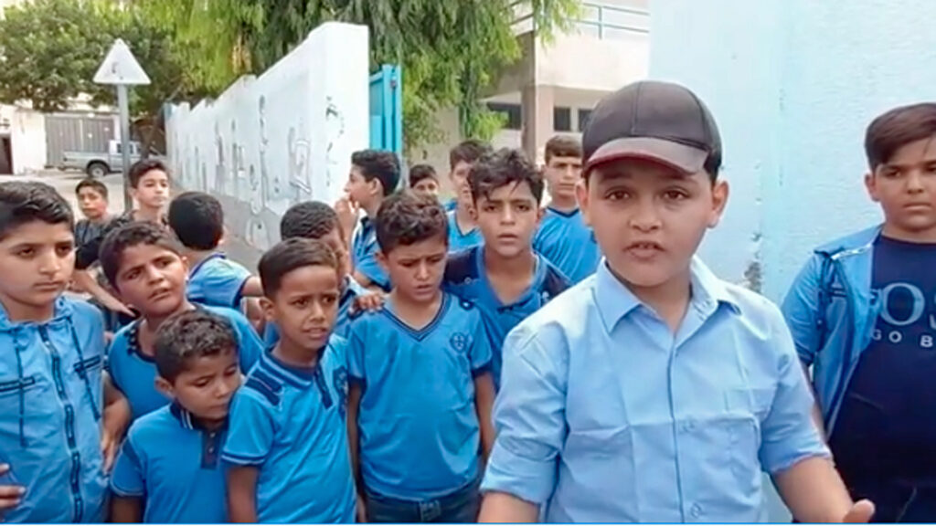 Rappt seitdem er neun Jahre alt ist: Der Palästinenser Abdel Rahman al-Schantti aus dem Gazastreifen