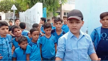 Rappt seitdem er neun Jahre alt ist: Der Palästinenser Abdel Rahman al-Schantti aus dem Gazastreifen