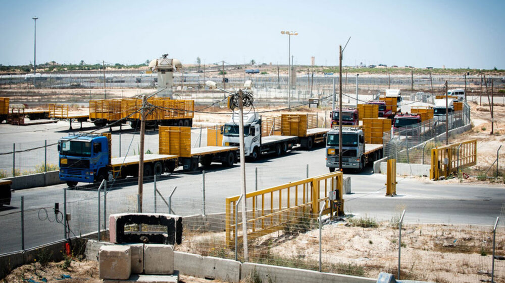 Der Grenzübergang Kerem Schalom zum Gazastreifen (Archivbild)