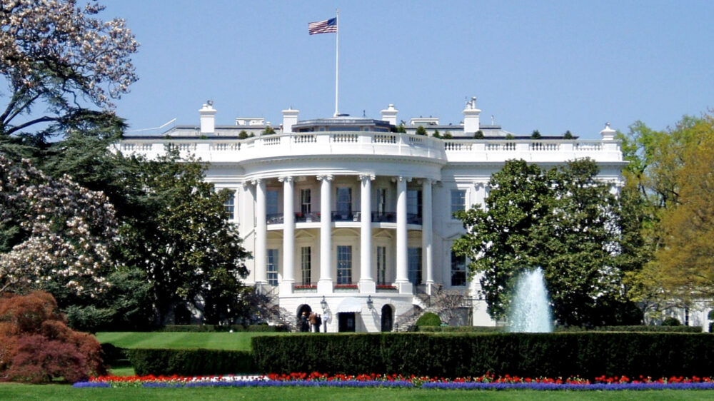 Amerikanisches Machtzentrum: Das Weiße Haus in Washington
