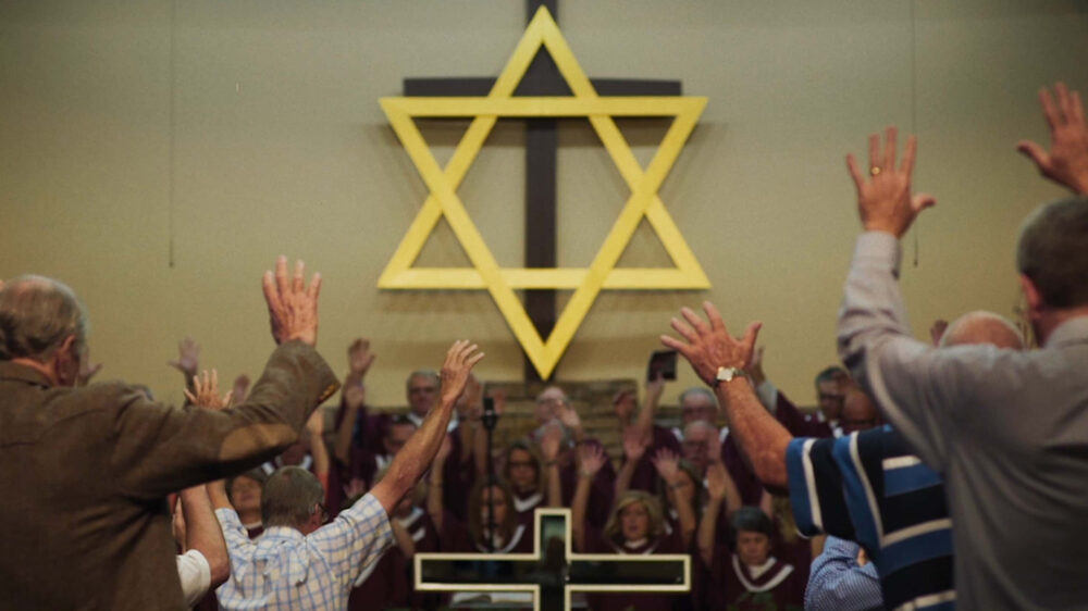 Evangelikale treiben ihre Israelliebe auf die Spitze: Kreuz und Davidstern vereint