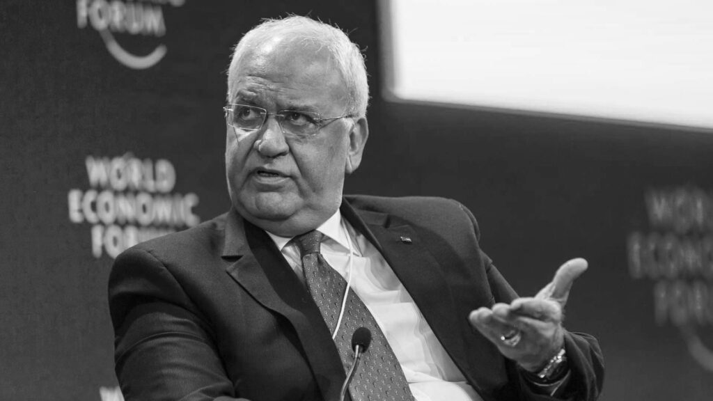 Wird von Fatah und Hamas betrauert: Saeb Erekat
