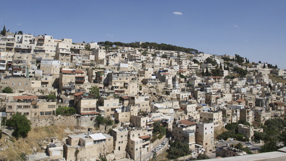 Umstrittenes Gebiet: das Ostjerusalemer Stadtviertel Silwan