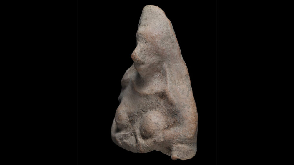 Artefakt aus vergangener Zeit: Womöglich diente die Figur als Amulett