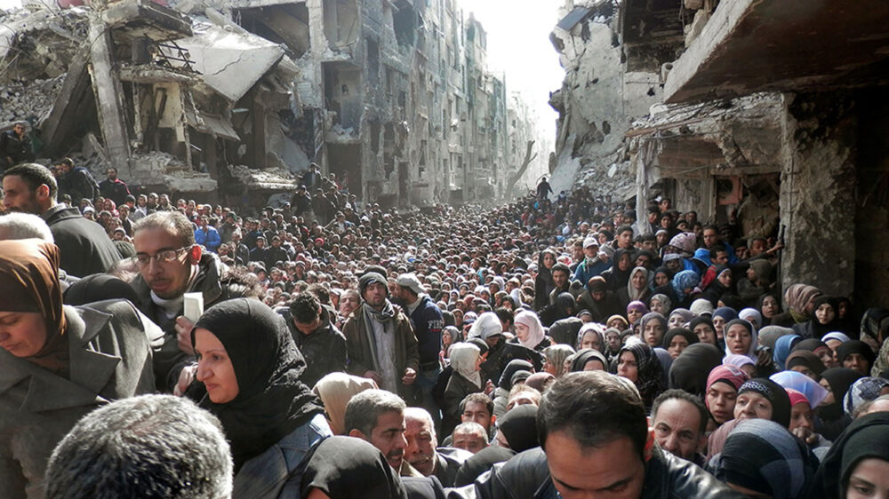Palästinenser sind besonders vom syrischen Bürgerkrieg betroffen
