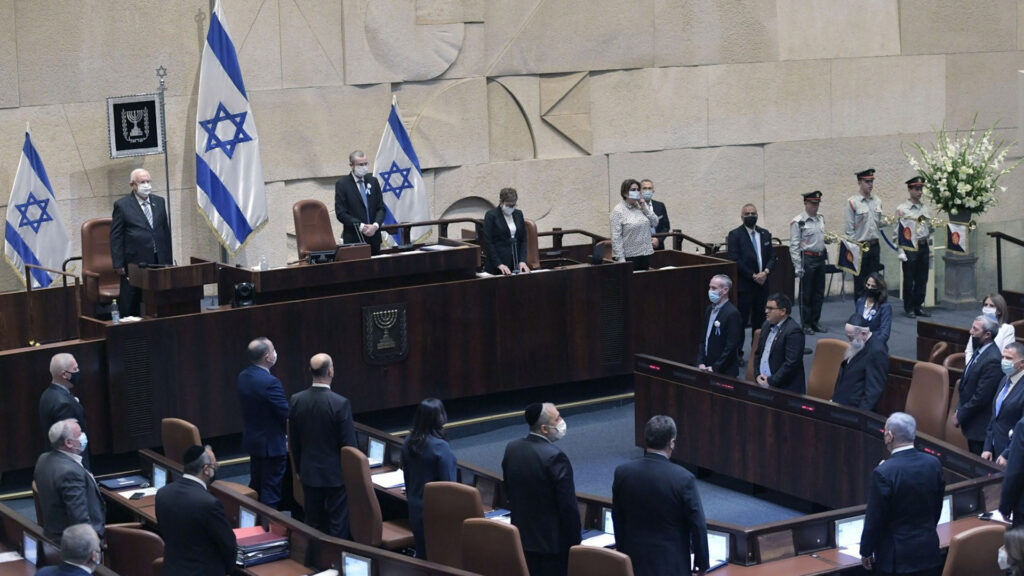 In der neuen Knesset sind 13 Fraktionen vertreten