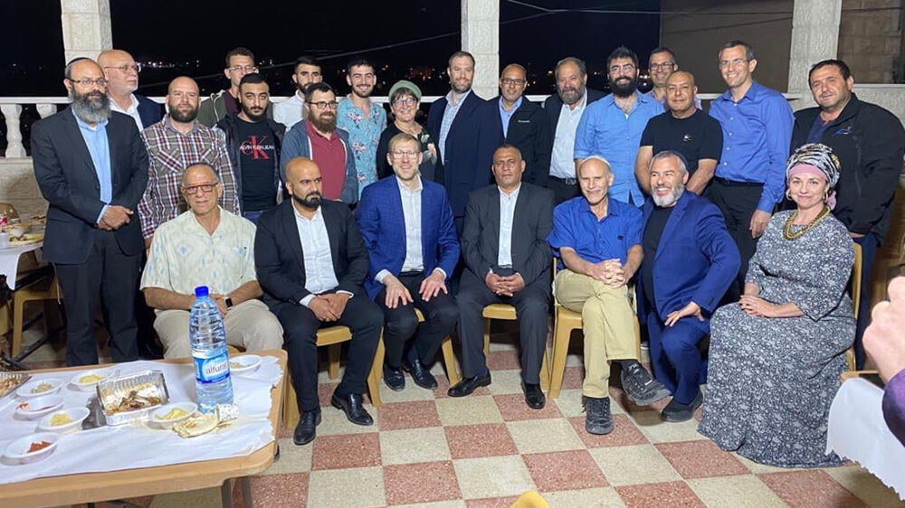 Gemeinsam bei der Iftar-Feier: Palästinenser und Israelis, Muslime und Juden