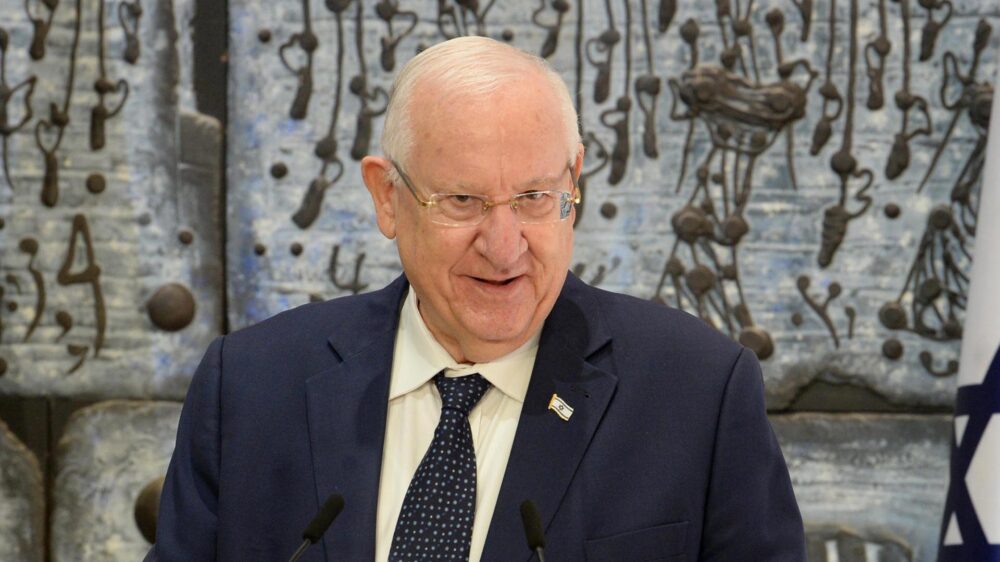 Staatspräsident Rivlin sah sich dazu veranlasst, Regierungsmiglieder zu ermahnen