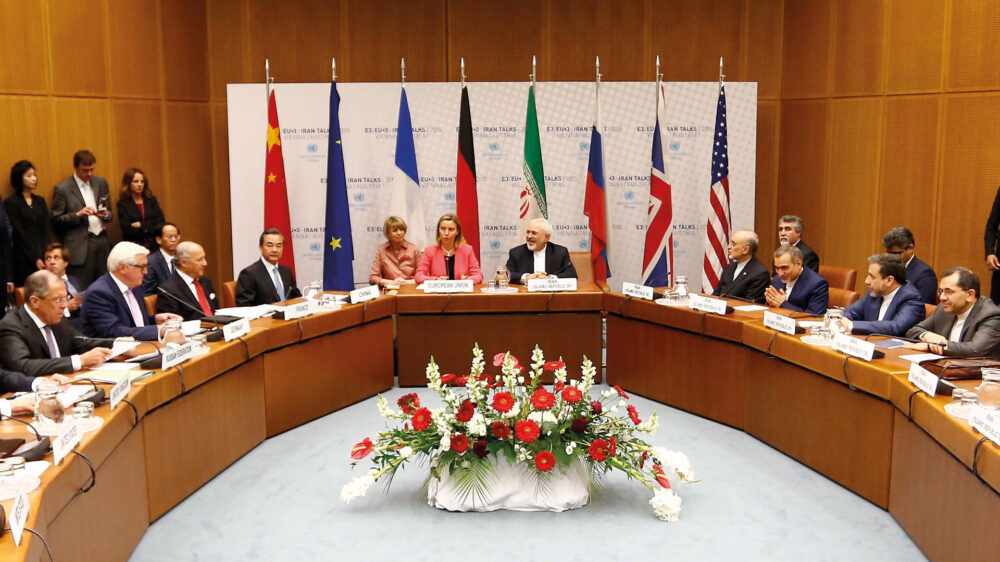 Abschluss der Verhandlungen in Wien 2015
