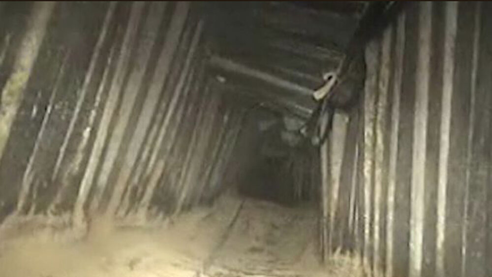 So sehen laut der israelischen Armee die Terrortunnel der Hamas aus