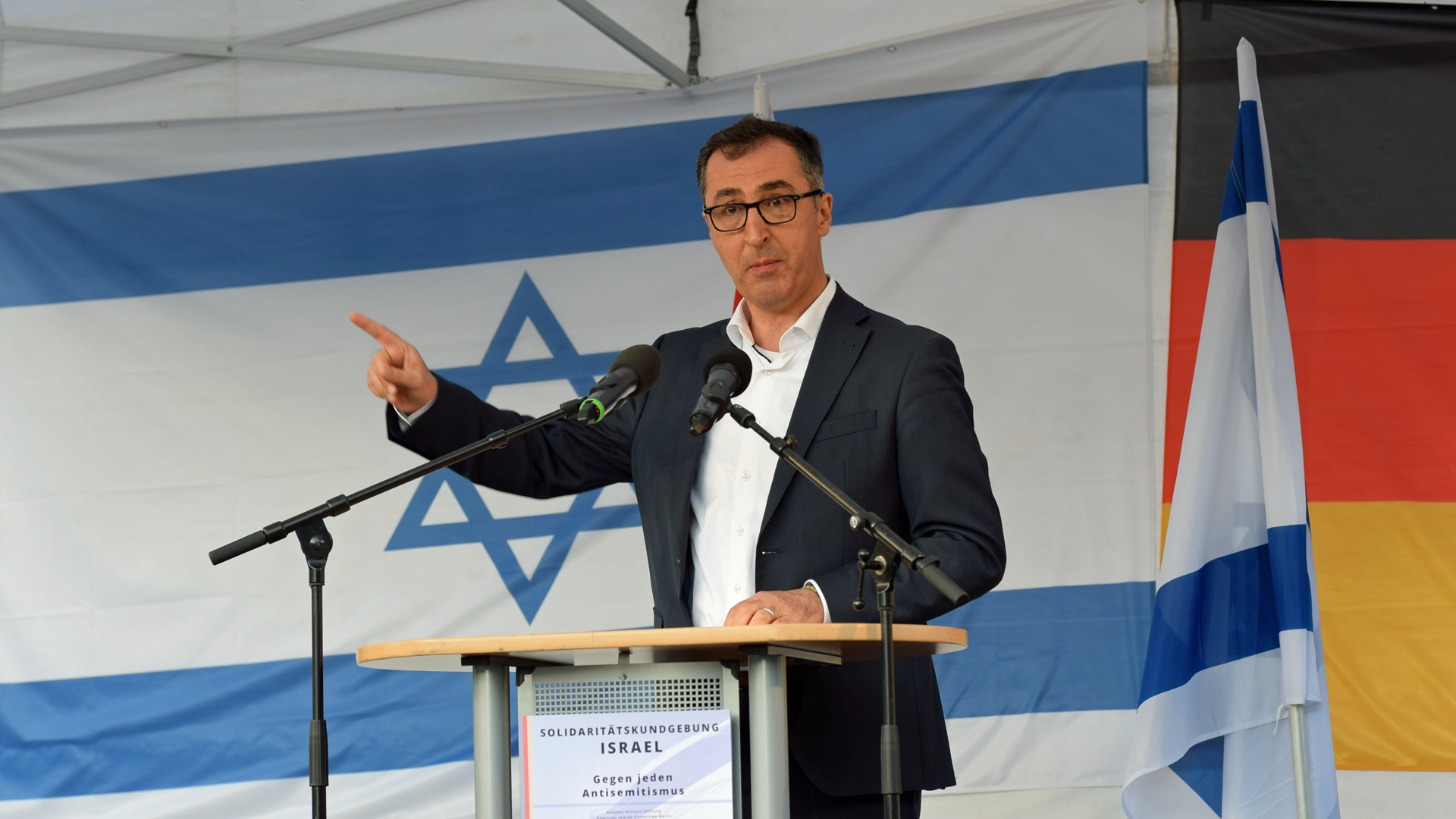 Für Cem Özdemir steht das Existenzrecht Israels außer Frage