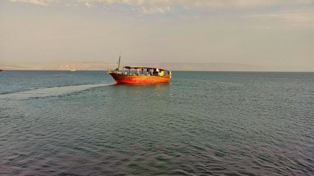 Ein beliebtes Reiseziel für Touristen ist der See Genezareth