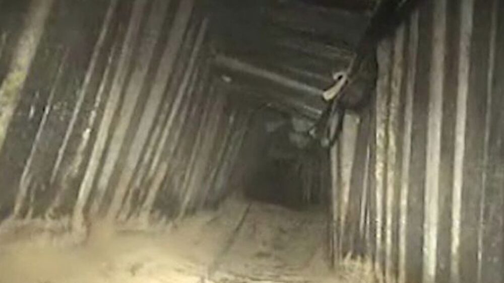 So sehen laut der israelischen Armee die Terrortunnel der Hamas aus