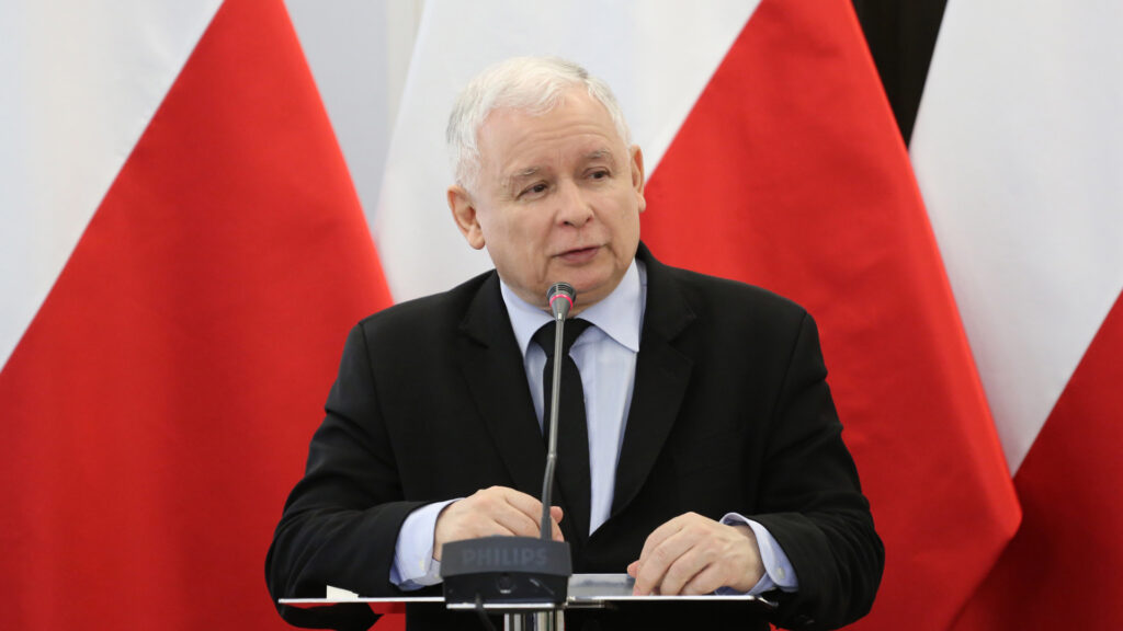 Chef der konservativen polnischen Regierungspartei: Jarosław Kaczyński (Archivbild)