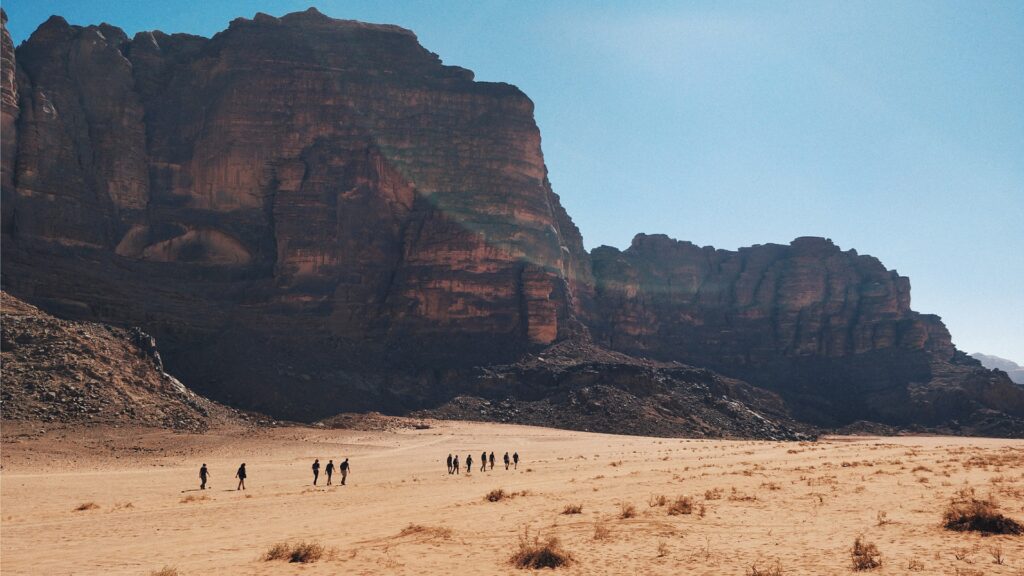 Jordanien ist geprägt von Felsen- und Sandlandschaften