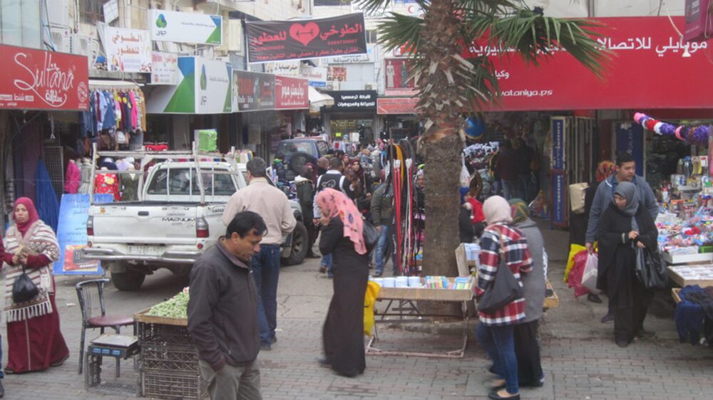 Ramallah gehört zu den größeren palästinensischen Gemeinden im Westjordanland