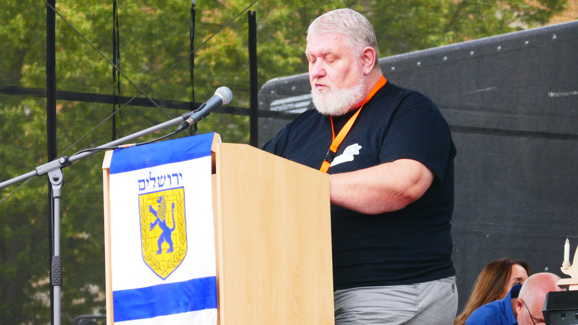 Appellierte an Politiker: Der Vorsitzende der Sächsischen Israelfreunde, Lothar Klein