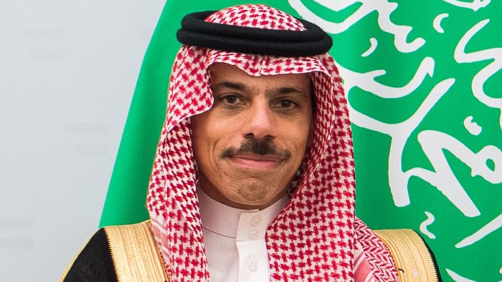 Außenminister Prinz Faisal schließt einen Beitritt Saudi Arabiens zum Abraham-Abkommen aus