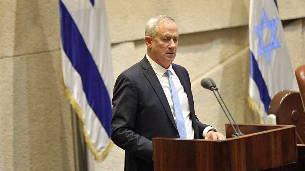 Verteidigungsminister Gantz setzt mit Blick auf die Palästinenser auf vertrauensbildende Maßnahmen