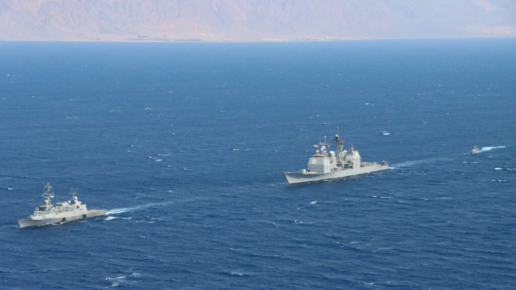 Gemeinsame Patrouille im Golf von Akaba: Israel freut sich über die Zusammenarbeit mit der Fünften US-Flotte