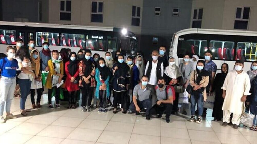 Im Rahmen einer Rettungsaktion wurden 41 Afghanen von Israelis nach Abu Dhabi ausgeflogen
