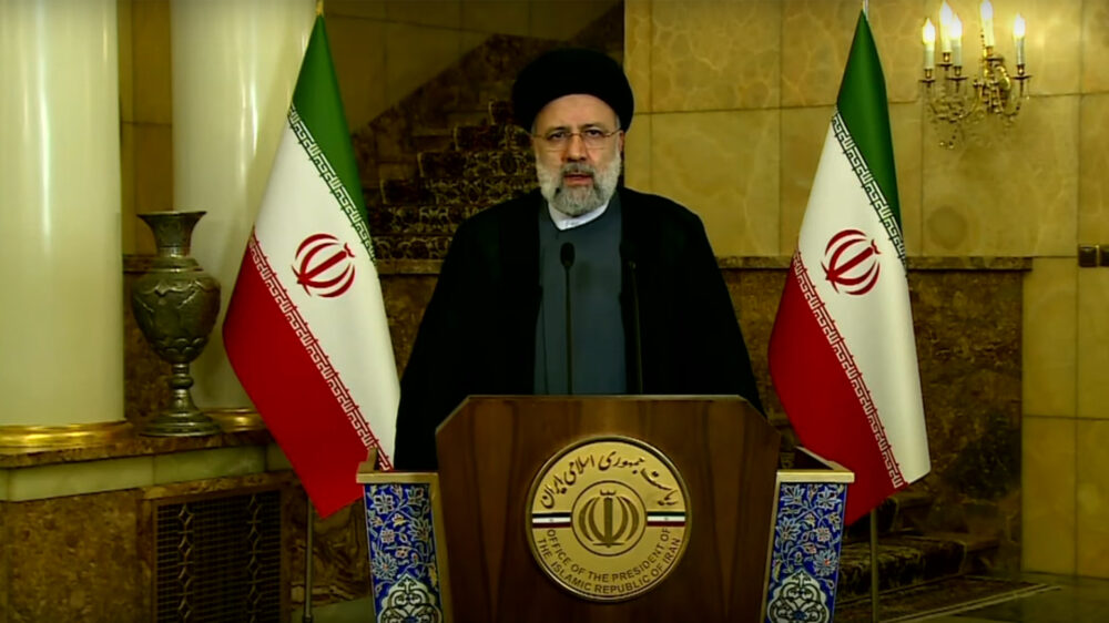 Irans Präsident Raisi bezichtigte Israel des Staatsterrorismus