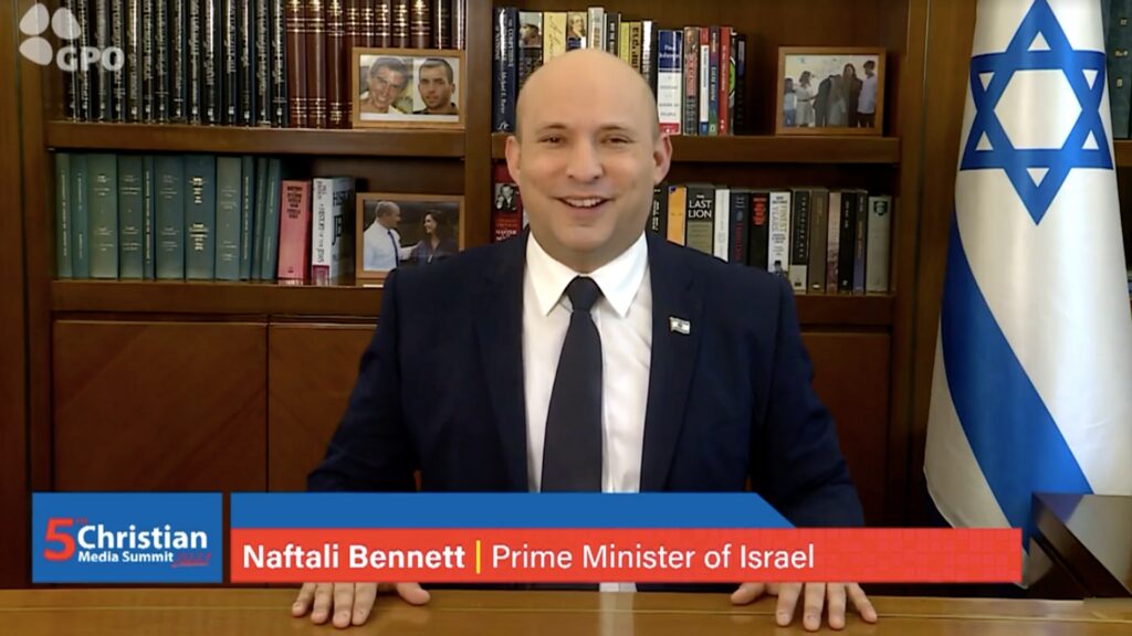 Premier Bennett lobte die Freundschaft zwischen Christen und Israel