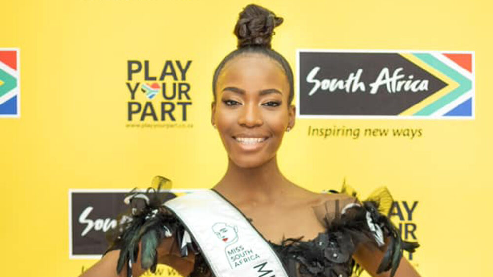 Will es sich nicht nehmen lassen, ihr Land zu vertreten: Südafrikas Schönheitskönigin Mswane