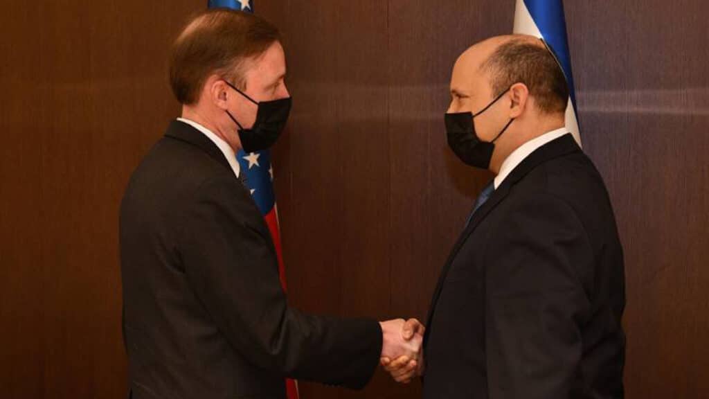 US-Sicherheitsberater Sullivan trifft den israelischen Premier Bennett am 22.12.21 in Jerusalem