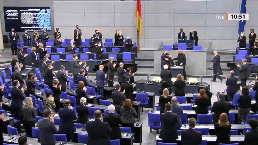 Gedenkstunde im Bundestag: Mit Inge Auerbacher und Mickey Levy