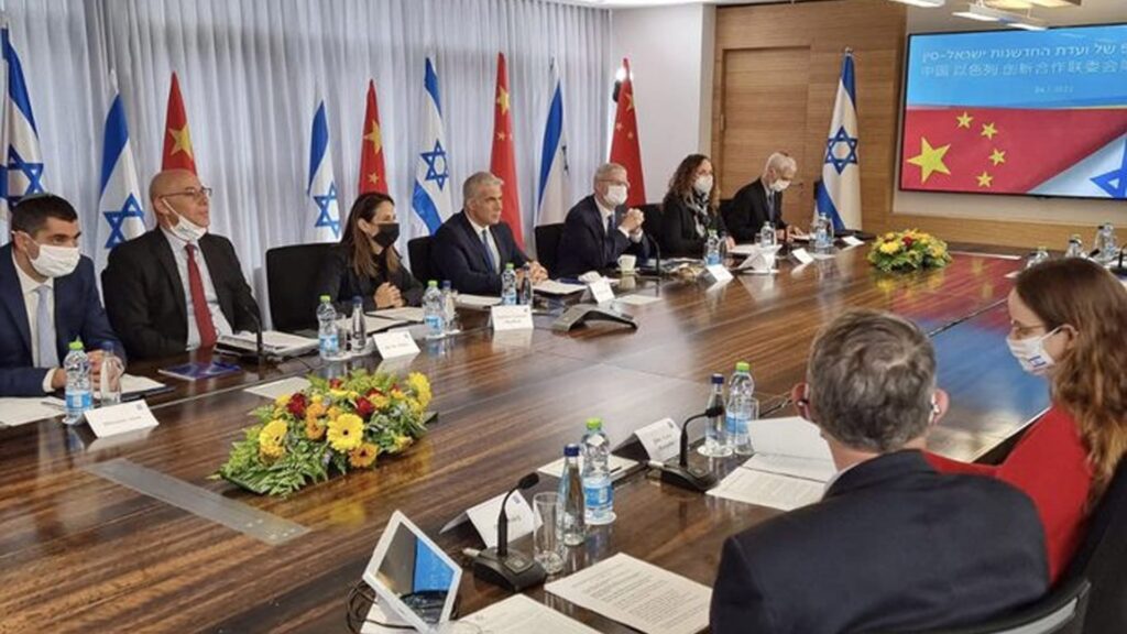 30 Jahre Diplomatische Beziehungen: Israel-China-Abkommen