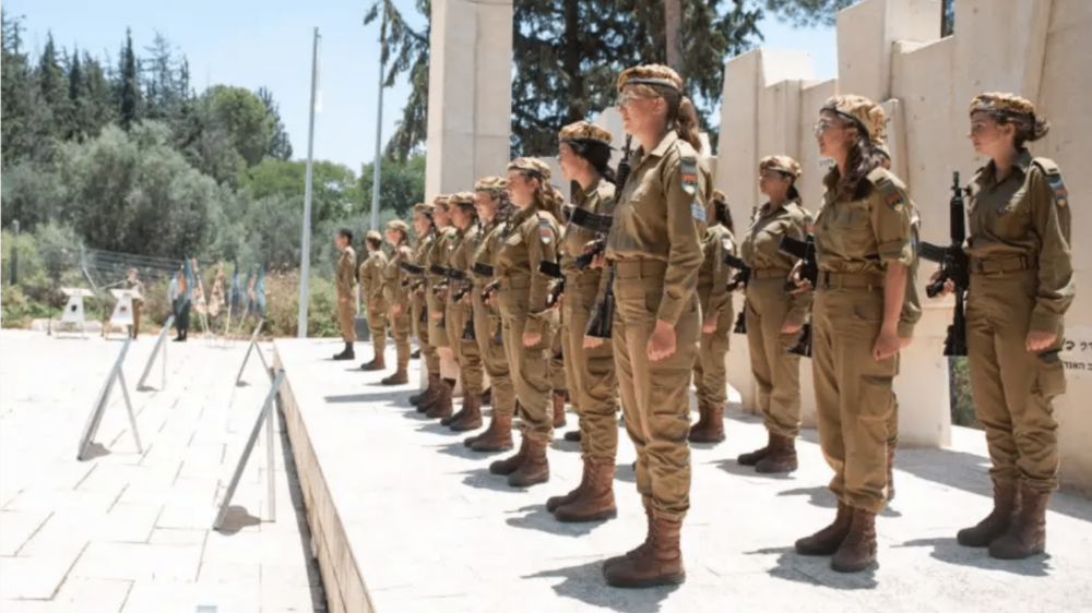 Israelische Soldatinnen im Einsatz Kopie